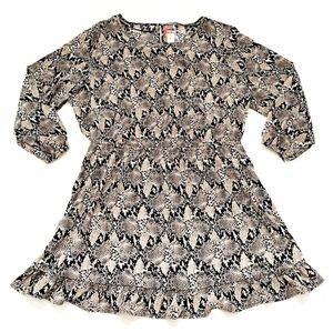 Joe Fresh Snakeskin Pattern Dress